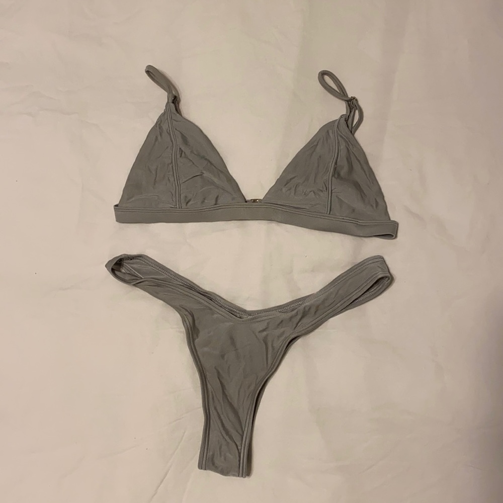 KIRA SWIM SILVER BIKINI